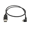Startech.Com 0.5m Micro USB Charge Cable - Left Angle Micro USB - 24AWG USBAUB50CMLA